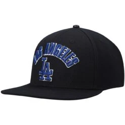 Men's Los Angeles Dodgers Pro Standard Black Stacked Logo Snapback Hat -CapNation Shop mens pro standard black los angeles dodgers stacked logo snapback hat pi4783000 altimages ff 4783399 f6769c67ab994819bc92alt3 full