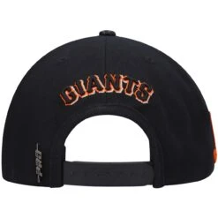 Men's San Francisco Giants Pro Standard Black Stacked Logo Snapback Hat -CapNation Shop mens pro standard black san francisco giants stacked logo snapback hat pi4783000 altimages ff 4783409 1cff5e01e5b6236c1dbbalt4 full