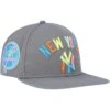 Men's New York Yankees Pro Standard Gray Washed Neon Snapback Hat -CapNation Shop mens pro standard gray new york yankees washed neon snapback hat ss5 p 200006484pv 1u fy4pjqqyiwbtv5bg59gnv 2qfq7sfpeyqy69uaxywf