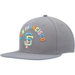 Men's San Francisco Giants Pro Standard Gray Washed Neon Snapback Hat -CapNation Shop mens pro standard gray san francisco giants washed neon snapback hat ss5 p 200006489pv 3u z8ctee5szrqesqbetyqnv ienhom37sxjedhe2zazw