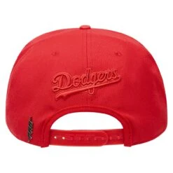 Men's Los Angeles Dodgers Pro Standard Triple Red Snapback Hat -CapNation Shop mens pro standard los angeles dodgers triple red snapback hat ss5 p 4964783pv 4u gceelhqci93yakarmofsv vow7hftgxds1iojqfksa