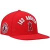 Men's Los Angeles Angels Pro Standard Red Stacked Logo Snapback Hat -CapNation Shop mens pro standard red los angeles angels stacked logo snapback hat pi4783000 altimages ff 4783398 518576a987ec90b41c18alt1 full