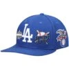 Men's Los Angeles Dodgers Pro Standard Royal All-Star Multi Hit Wool Snapback Hat -CapNation Shop mens pro standard royal los angeles dodgers all star multi hit wool snapback hat pi4884000 altimages ff 4884847 0eed6ede5337c1813235alt1 full