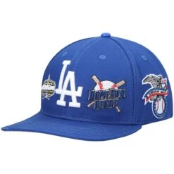 Men's Los Angeles Dodgers Pro Standard Royal All-Star Multi Hit Wool Snapback Hat