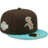 Men's Chicago White Sox New Era Brown/Mint Walnut Mint 59FIFTY Fitted Hat -CapNation Shop mint chicago white sox walnut mint 59fifty fitted hat ss5 p 4937155pv 1u n4xg8xupnncci5okspbmv cwyrmv25yq8tvlms4zql