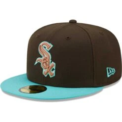 Men's Chicago White Sox New Era Brown/Mint Walnut Mint 59FIFTY Fitted Hat -CapNation Shop mint chicago white sox walnut mint 59fifty fitted hat ss5 p 4937155pv 3u n4xg8xupnncci5okspbmv ep08fhq1pkfi3xzzpesb