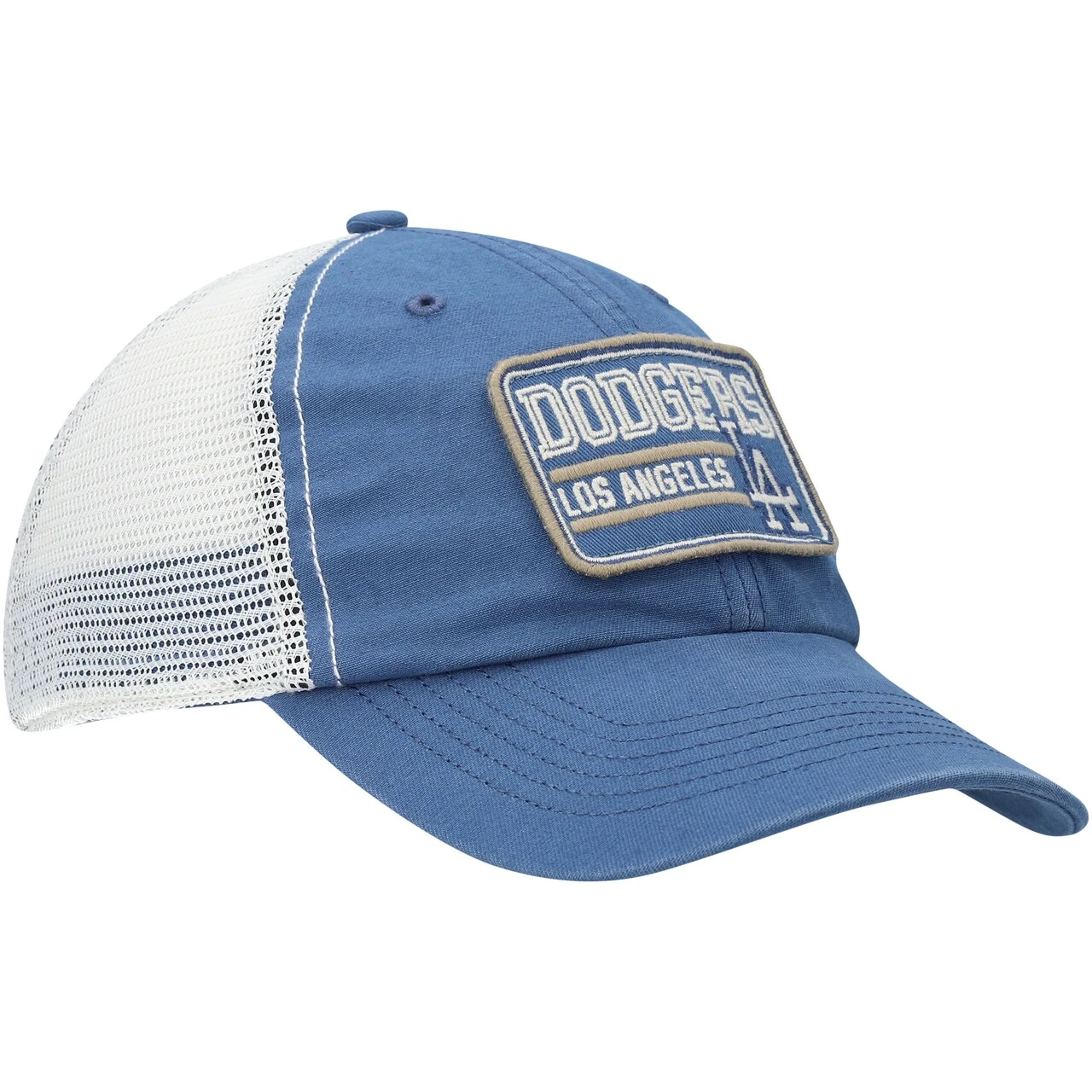 Men's Los Angeles Dodgers '47 Royal/Natural Off Ramp Clean Up Trucker Adjustable Hat 5 Men's Los Angeles Dodgers '47 Royal/Natural Off Ramp Clean Up Trucker Adjustable Hat - Image 3