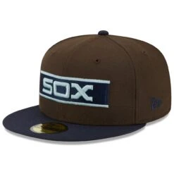 Men's Chicago White Sox New Era Brown/Navy Comiskey Park 75th Anniversary Walnut 9FIFTY Fitted Hat -CapNation Shop navy chicago white sox comiskey park 75th anniversary walnut 9fifty fitted hat ss5 p 4997307pv 3u ftkxpmmmevigthzrnqsvv udlnsrzfq3mhoip8i3lf