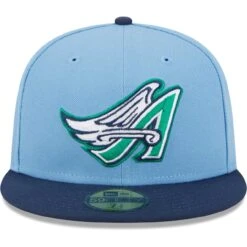 Men's Los Angeles Angels New Era Light Blue/Navy Green Undervisor 59FIFTY Fitted Hat -CapNation Shop navy los angeles angels green undervisor 59fifty fitted hat ss5 p 200015946pv 2u a3owwddhmqklqnyzxaf9v vskgtjchltkb2esyaggs