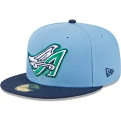 Men's Los Angeles Angels New Era Light Blue/Navy Green Undervisor 59FIFTY Fitted Hat -CapNation Shop navy los angeles angels green undervisor 59fifty fitted hat ss5 p 200015946pv 3u a3owwddhmqklqnyzxaf9v vurtj4om8ewc5smu6wwo