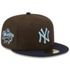 Men's New York Yankees New Era Brown/Navy 1999 World Series Walnut 9FIFTY Fitted Hat -CapNation Shop navy new york yankees 1999 world series walnut 9fifty fitted hat ss5 p 4997319pv 1u el1ar7p4hcjrhbmqjp2uv ilmqjwvrf5gx5ly9fsnj