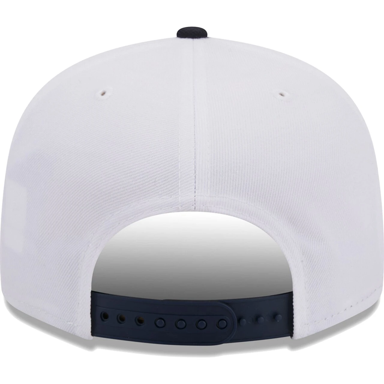 Men's New York Yankees New Era White/Navy Crest 9FIFTY Snapback Hat 6 Men's New York Yankees New Era White/Navy Crest 9FIFTY Snapback Hat - Image 4
