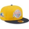 Men's San Francisco Giants New Era Gold/Navy 1961 MLB All-Star Game Azure Undervisor 59FIFTY Fitted Hat -CapNation Shop navy san francisco giants 1961 mlb all star game azure undervisor 59fifty fitted hat pi4693000 altimages ff 4693961 cbf90c0e25dfa39d1c3falt1 full