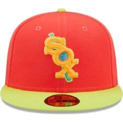Men's Chicago White Sox New Era Red/Neon Green Lava Highlighter Combo 59FIFTY Fitted Hat -CapNation Shop neon green chicago white sox lava highlighter combo 59fifty fitted hat ss5 p 4793602pv 2u wu1lgujkkzwrel4x1d2cv ri2vjaog8a9ya71vpzko