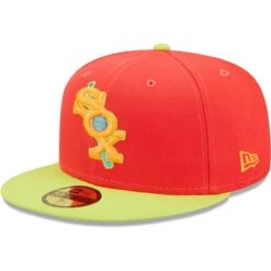 Men's Chicago White Sox New Era Red/Neon Green Lava Highlighter Combo 59FIFTY Fitted Hat -CapNation Shop neon green chicago white sox lava highlighter combo 59fifty fitted hat ss5 p 4793602pv 3u wu1lgujkkzwrel4x1d2cv 9sxivucvblinfoi9gbbh