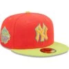 Men's New York Yankees New Era Red/Neon Green Lava Highlighter Combo 59FIFTY Fitted Hat -CapNation Shop neon green new york yankees lava highlighter combo 59fifty fitted hat ss5 p 4793614pv 1u ubthitf7hjieyh4n7fngv yjvicfp3vw0p3nafdjup