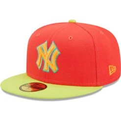 Men's New York Yankees New Era Red/Neon Green Lava Highlighter Combo 59FIFTY Fitted Hat -CapNation Shop neon green new york yankees lava highlighter combo 59fifty fitted hat ss5 p 4793614pv 3u ubthitf7hjieyh4n7fngv fzrvwsh4fwcjrhm6xhvn