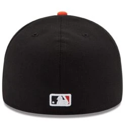 Men's Baltimore Orioles New Era Black/Orange Road Authentic Collection On-Field 59FIFTY Fitted Hat -CapNation Shop orange baltimore orioles road authentic collection on field 59fifty fitted hat pi2659000 altimages ff 2659216alt4 full