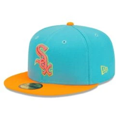 Men's Chicago White Sox New Era Blue/Orange Vice Highlighter 59FIFTY Fitted Hat -CapNation Shop orange chicago white sox vice highlighter 59fifty fitted hat ss5 p 4793687pv 3u slxyczguvsoi5knsgusgv ryggromqwm8aocfsykoo