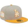 Men's Los Angeles Dodgers New Era Gray/Orange 2020 World Series Cooperstown Collection Undervisor 59FIFTY Fitted Hat -CapNation Shop orange los angeles dodgers 2020 world series cooperstown collection undervisor 59fifty fitted hat pi4625000 altimages ff 4625607 5285079112b425235b65alt1 full
