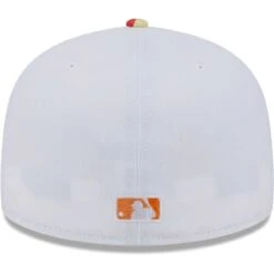Men's New York Yankees New Era White/Orange Flamingo 59FIFTY Fitted Hat -CapNation Shop orange new york yankees flamingo 59fifty fitted hat ss5 p 200016138pv 4u ixsbqzkfddkpwt9xkmvmv arsd2ezqvk6hctluh8qo