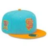 Men's San Francisco Giants New Era Blue/Orange Vice Highlighter 59FIFTY Fitted Hat -CapNation Shop orange san francisco giants vice highlighter 59fifty fitted hat ss5 p 4793704pv 1u ytsyfkh4o8r0pokyihs2v 1z1fijbz8o9wncdv1n2d