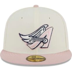 Men's Los Angeles Angels New Era White/Pink Chrome Rogue 59FIFTY Fitted Hat -CapNation Shop pink los angeles angels chrome rogue 59fifty fitted hat ss5 p 200015850pv 2u 9qfweawtllymdmidciifv wmpa4pqtnbnyhlimdv2i