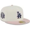 Men's Los Angeles Dodgers New Era White/Pink Chrome Rogue 59FIFTY Fitted Hat -CapNation Shop pink los angeles dodgers chrome rogue 59fifty fitted hat ss5 p 200015851pv 1u ryixlfxyfgklehiz97xyv 8fznkludsmn7o0ngvbqt