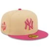 Men's New York Yankees New Era Orange/Pink 1999 World Series Mango Passion 59FIFTY Fitted Hat -CapNation Shop pink new york yankees 1999 world series mango passion 59fifty fitted hat ss5 p 4789410pv 1u ndrv9wxtivrm1i2db46pv qzvylkjfrkc1l3c6futz