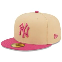 Men's New York Yankees New Era Orange/Pink 1999 World Series Mango Passion 59FIFTY Fitted Hat -CapNation Shop pink new york yankees 1999 world series mango passion 59fifty fitted hat ss5 p 4789410pv 3u ndrv9wxtivrm1i2db46pv gqr6vtijdchuammlenz1