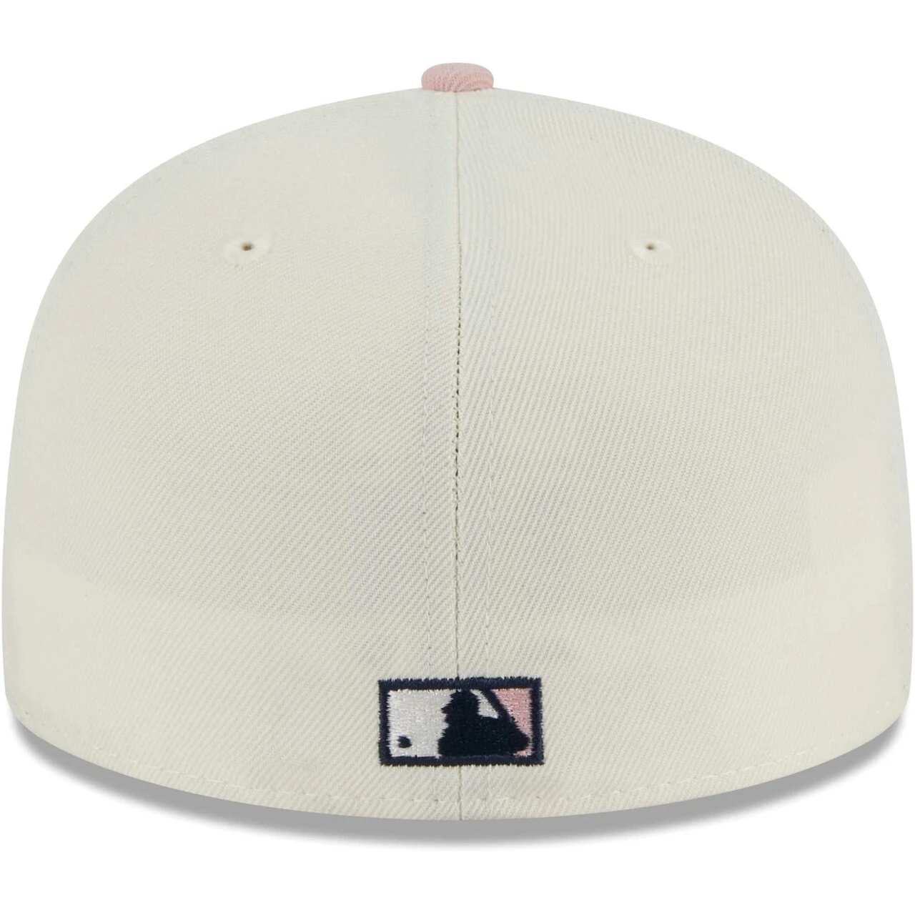 Men's New York Yankees New Era White/Pink Chrome Rogue 59FIFTY Fitted Hat 6 Men's New York Yankees New Era White/Pink Chrome Rogue 59FIFTY Fitted Hat - Image 4