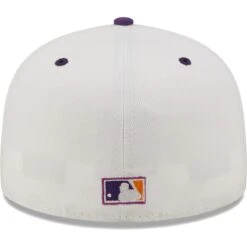 Men's Los Angeles Dodgers New Era White/Purple 40th Anniversary At Dodger Stadium Grape Lolli 59FIFTY Fitted Hat -CapNation Shop purple los angeles dodgers 40th anniversary at dodger stadium grape lolli 59fifty fitted hat ss5 p 4778587pv 4u tefmnrmmze9l2zts3p76v u5wv6mcuruqpl4wiwa8u