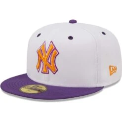 Men's New York Yankees New Era White/Purple 2000 World Series Grape Lolli 59FIFTY Fitted Hat -CapNation Shop purple new york yankees 2000 world series grape lolli 59fifty fitted hat ss5 p 4778606pv 3u x47vlteedreeb85ej1frv nteazuwg7hei7dcixlz7