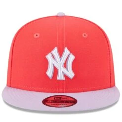 Men's New York Yankees New Era Red/Purple Spring Basic Two-Tone 9FIFTY Snapback Hat -CapNation Shop purple new york yankees spring basic two tone 9fifty snapback hat ss5 p 5000801pv 2u aaynb2bncjs3zpfdw5rav vlyvzkpchz7x8oj6myr6