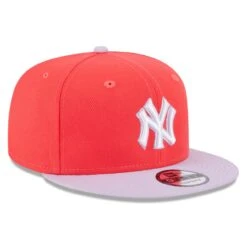Men's New York Yankees New Era Red/Purple Spring Basic Two-Tone 9FIFTY Snapback Hat -CapNation Shop purple new york yankees spring basic two tone 9fifty snapback hat ss5 p 5000801pv 3u aaynb2bncjs3zpfdw5rav zxyfxxc9iflpctd8ulkv