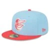 Men's Baltimore Orioles New Era Light Blue/Red Spring Color Two-Tone 59FIFTY Fitted Hat -CapNation Shop red baltimore orioles spring color two tone 59fifty fitted hat ss5 p 5000199pv 1u mauyti0qzflg2f36jhkzv gxdytpqtf9tcw8bjf4uf