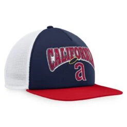 Men's California Angels Fanatics Branded Navy/Red Heritage Foam Front Trucker Snapback Hat -CapNation Shop red california angels heritage foam front trucker snapback hat ss5 p 4906734pv 3u uowfae9fl6e2netnwlj6v 5kozffhwxpb8efbenygr