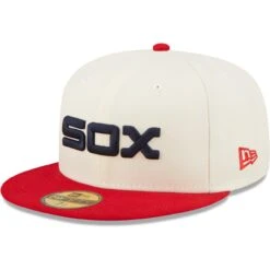 Men's Chicago White Sox New Era White/Red Cooperstown Collection 1983 MLB All-Star Game Chrome 59FIFTY Fitted Hat -CapNation Shop red chicago white sox cooperstown collection 1983 mlb all star game chrome 59fifty fitted hat pi4693000 altimages ff 4693049 100fecfed76286aa5ea8alt3 full