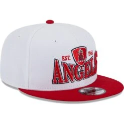 Men's Los Angeles Angels New Era White/Red Crest 9FIFTY Snapback Hat -CapNation Shop red los angeles angels crest 9fifty snapback hat ss5 p 5001318pv 3u 8wlqf8wtyiw55j8pqimav 1uyye0mcz2cgls1cnjtx