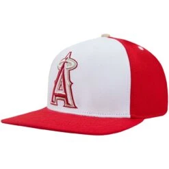 Men's Los Angeles Angels Pro Standard White/Red Strawberry Ice Cream Drip Snapback Hat -CapNation Shop red los angeles angels strawberry ice cream drip snapback hat ss5 p 200006400pv 3u g6dygymuqo0s1ixti5uov cmhgoyezolmwqfv4y9fa