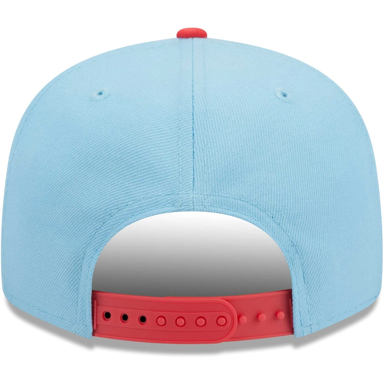 Men's Los Angeles Dodgers New Era Light Blue/Red Spring Basic Two-Tone 9FIFTY Snapback Hat 6 Men's Los Angeles Dodgers New Era Light Blue/Red Spring Basic Two-Tone 9FIFTY Snapback Hat - Image 4