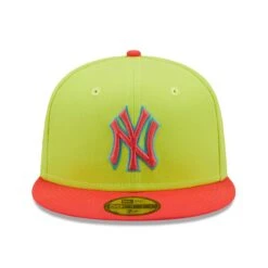 Men's New York Yankees New Era Green/Red Cyber Highlighter 59FIFTY Fitted Hat -CapNation Shop red new york yankees cyber highlighter 59fifty fitted hat ss5 p 4794452pv 2u cxhelvl9ufd1au8seypkv rkmekr35gltxuphobeyn