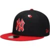 Men's New York Yankees New Era Black/Red Heart Eyes 59FIFTY Fitted Hat -CapNation Shop red new york yankees heart eyes 59fifty fitted hat ss5 p 200000336pv 1u ssv1rnsub7hj7jhdnnkxv l1pu4mibxsj4ytzng17a
