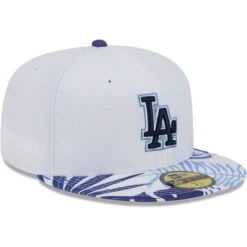 Men's Los Angeles Dodgers New Era White/Royal Flamingo 59FIFTY Fitted Hat -CapNation Shop royal los angeles dodgers flamingo 59fifty fitted hat ss5 p 200016130pv 3u jjg9vdmtqry0l21x1fjlv szakjdexy27wrfufgnuj