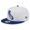 Men's Los Angeles Dodgers New Era White/Royal State 59FIFTY Fitted Hat -CapNation Shop royal los angeles dodgers state 59fifty fitted hat ss5 p 4998592pv 1u tc5qpkoo9jaozwfnhoizv uleoolvggxjmfa2haqvs