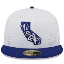 Men's Los Angeles Dodgers New Era White/Royal State 59FIFTY Fitted Hat -CapNation Shop royal los angeles dodgers state 59fifty fitted hat ss5 p 4998592pv 2u tc5qpkoo9jaozwfnhoizv zzbnzjcawg4uwhmym55z