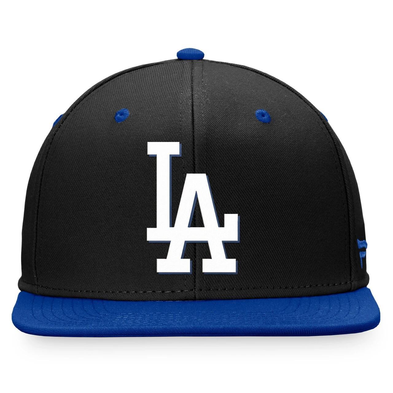 Men's Los Angeles Dodgers Fanatics Branded Black/Royal State Side Two-Tone Snapback Hat 4 Men's Los Angeles Dodgers Fanatics Branded Black/Royal State Side Two-Tone Snapback Hat - Image 2