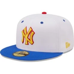 Men's New York Yankees New Era White/Royal 1999 World Series Cherry Lolli 59FIFTY Fitted Hat -CapNation Shop royal new york yankees 1999 world series cherry lolli 59fifty fitted hat ss5 p 4773642pv 3u adxr2yhqgn28f8riqqlsv xllnevx8dftp3og7v9ti