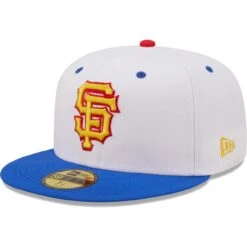 Men's San Francisco Giants New Era White/Royal 8-Time World Series Champions Cherry Lolli 59FIFTY Fitted Hat -CapNation Shop royal san francisco giants 8 time world series champions cherry lolli 59fifty fitted hat ss5 p 4773643pv 3u tw5elfrumzehgwgjkixfv tmihejpt806ztypzrosx