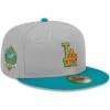 Men's Los Angeles Dodgers New Era Gray/Teal 59FIFTY Fitted Hat 2 Men's Los Angeles Dodgers New Era Gray/Teal 59FIFTY Fitted Hat -CapNation Shop teal los angeles dodgers 59fifty fitted hat ss5 p 200013131pv 1u pnnmdanfiaumn3gm1ilyv opuok8ppmjwssw1zdntb